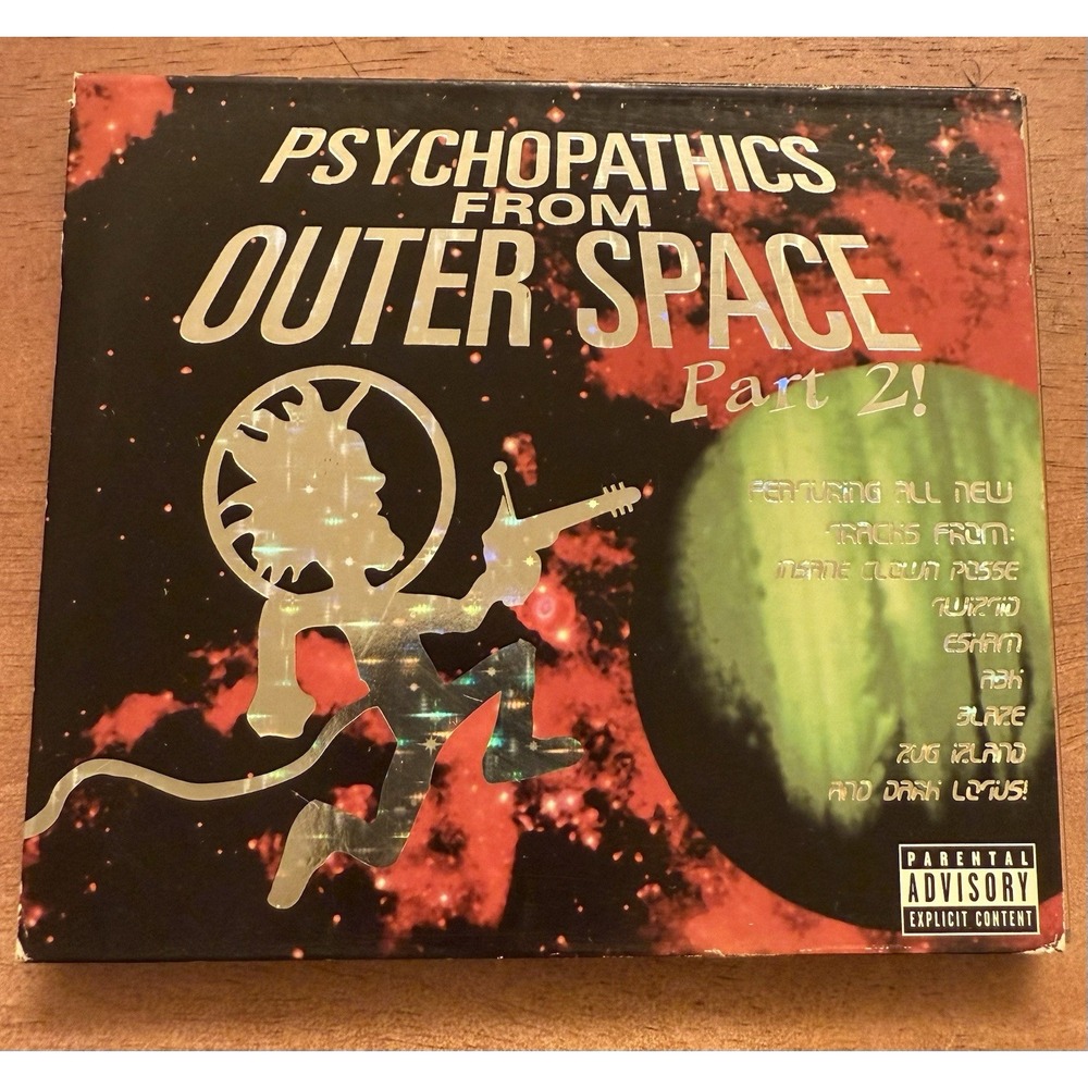 PSYCHOPATHICS From Outer‎ Space Part 2 CD Insane Clown Posse TWIZTID BLAZE ICP
